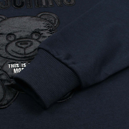 Moschino Navy Bear Premium Sweatshirt